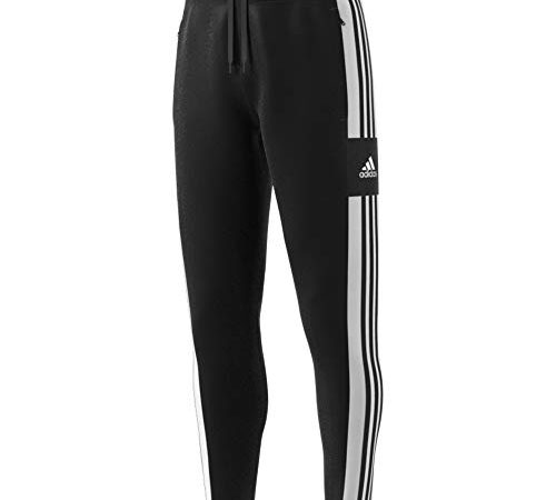 adidas GK9545 SQ21 TR PNT Sport Trousers Mens Black/White M