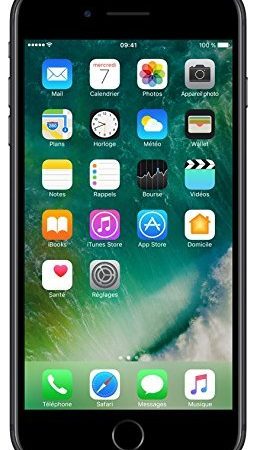 Apple iPhone 7 Plus SIM-Free Smartphone Black 128GB (Renewed)