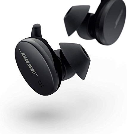 Bose Sport Earbuds - Auriculares realmente inalámbricos - Auriculares Bluetooth para entrenar y correr, Triple Midnight (Negro)