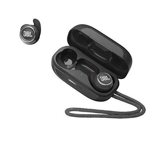 JBL Reflect Mini NC TWS Auriculares inalámbricos deportivos In Ear con cancelación de ruido, resistente al agua IPX7, Bluetooth y diseño ergonómico, color negro