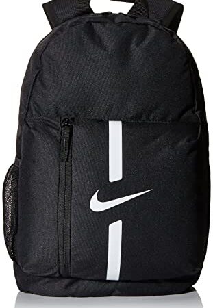 NIKE, Academy Team, Mochila, negro/negro/blanco, Misc