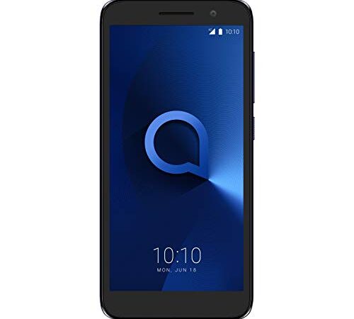 Alcatel 5033D 1 2019, Smartphone - Pantalla 5" - Cámara trasera 5MP y frontal (selfie) 2MP - Memoria 8GB ROM + 1 RAM - Azul [Versión ES/PT]