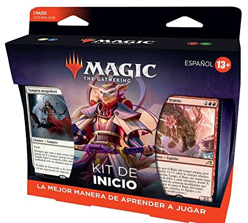 Magic The Gathering Kit de Inicio de 2022 de 2 mazos listos para Jugar, 2 Tarjetas con códigos para MTG Arena (Versión en Español), D05661050