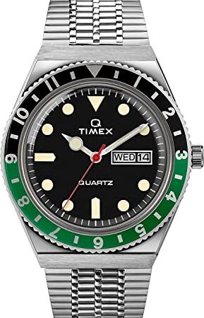 Timex Reloj Cosa análoga para de los Hombres de Cuarzo con Correa en Acero Inoxidable TW2U60900