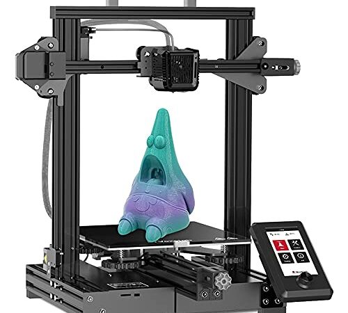 VOXELAB Aquila X2 Impresora 3D Mejorada con Plataforma de Cristal de carborundo extraíble,Totalmente de código Abierto y función de reanudación de la impresión,Funciona con PLA/ABS/PETG,220x220x250mm