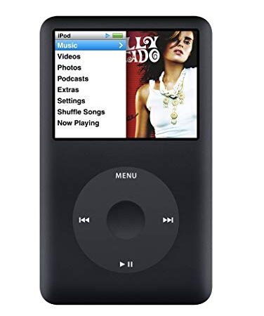 Apple iPod Classic - Reproductor MP3 (80 GB), Color Negro