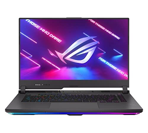 ASUS ROG Strix G15 G513RM - Ordenador Portátil Gaming de 15.6" WQHD 165Hz (Ryzen 7 6800H, 16GB RAM, 1TB SSD, RTX 3060 6GB, Sin Sistema Operativo) Color Gris - Teclado QWERTY español