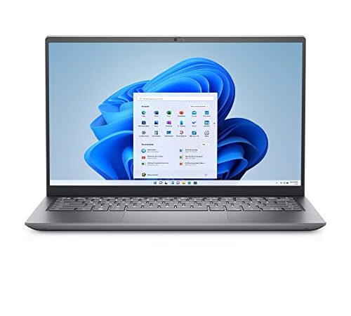 Dell Inspiron 14 5410 - Ordenador Portátil de 14'' Full HD (Intel Core i7-11390H,16 GB RAM, 512 GB SSD, SD card, Fingerprint Windows 11 Home), Plata - Teclado retroiluminado QWERTY Español