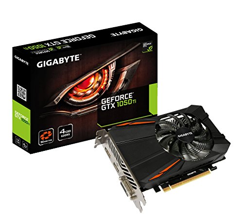 Gigabyte GeForce GTX 1050 Ti D5 4G NVIDIA GeForce GTX 1050 Ti - Tarjeta gráfica