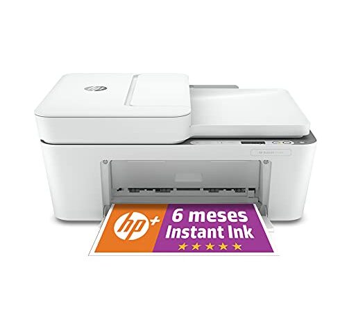 Impresora Multifunción HP DeskJet 4120e 26Q90B - 6 meses de impresión Instant Ink con HP+ (Fotocopia, Escaneo, Impresión Dúplex, Wifi)