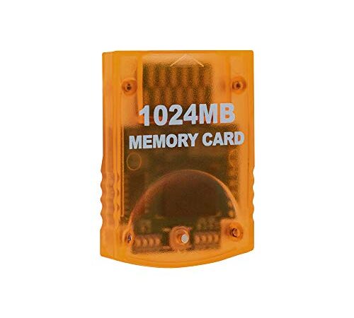 Mcbazel Tarjeta de Memoria de Almacenamiento para Juegos de 1024 MB para Consola Wii/Gamecube GC