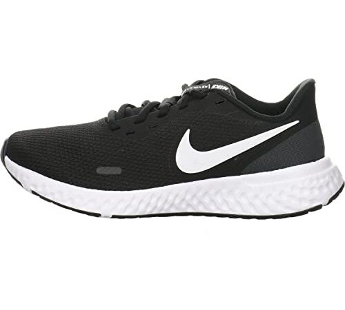 Nike Revolution 5 - Zapatillas Mujer, Negro (Black White Anthracite BQ32), 38 EU, Par