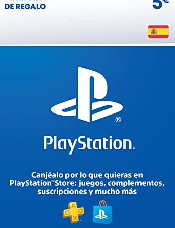 PlayStation Store Tarjeta Regalo 5 EUR | PSN Cuenta española | PS5/PS4 Código de descarga