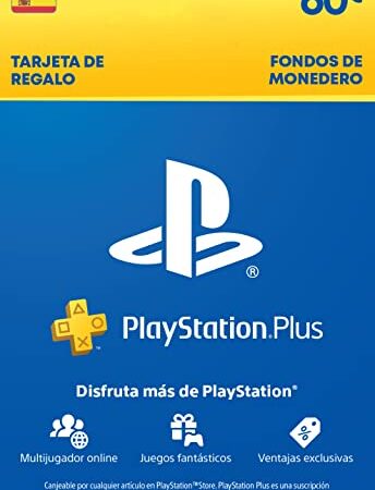 PlayStation Tarjeta Regalo | PlayStation Plus Essential | 12 Meses | 60 EUR | Código de descarga PS4/PS5 - Cuenta española