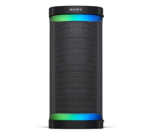 Sony SRS-XP700 - Altavoz Bluetooth con sonido omnidireccional para fiestas, iluminación y batería de 25 h (IPX4, Mega Bass, función de Carga rápida, Party Connect) Negro