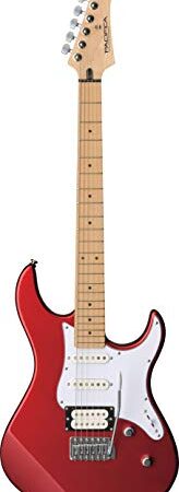 Yamaha Pacifica 112V guitarra eléctrica para principiantes y avanzados, con dos clases online con un profesor de la Yamaha Music School, en Rojo Red Metallic