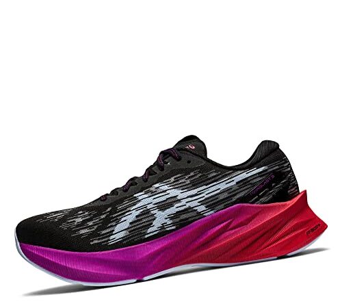 Asics Novablast 3, Running Shoe Mujer, Black/Soft Sky, 42 EU