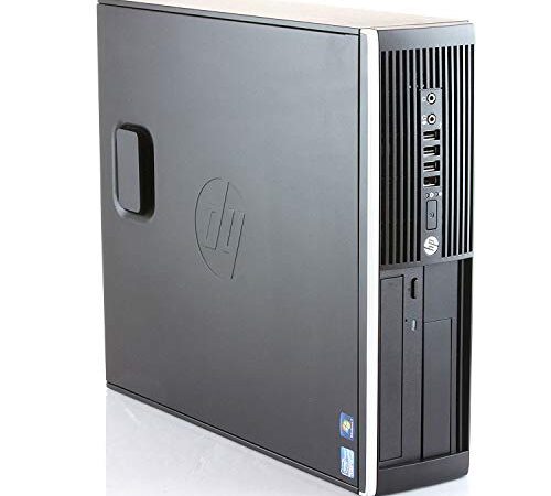 HP Elite 8300 - Ordenador de sobremesa (Intel Core i7-3770, 32GB de RAM, Disco SSD 240GB + 500GB HDD, Lector DVD,Grafica 2GB HDMI, WiFi, Windows 10 Pro ES 64) - Negro (Reacondicionado)