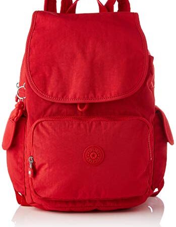 Kipling City Pack, Mochila Adultos Unisex, Red Rouge (Multicolor), Única