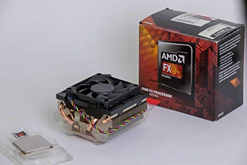 AMD FX-8350 Black Edition – 4 GHz – Socket AM3 + (fd8350frhkbox) + pasta térmica Arctic Silver 5 – jeringa de 3,5 G + Ventirad NH-U12P SE2